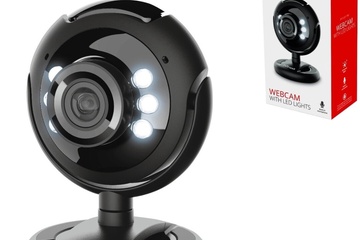 Afbeelding van 5x Trust webcam Spotlight Pro zwart 7 cm