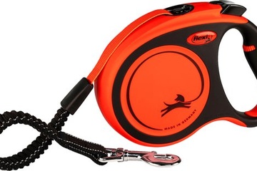 Afbeelding van Flexi Rollijn XTREME Tape Leash - L - Orange