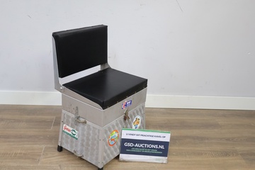 Afbeelding van Aluminium Zit-Viskist Vol Dobbers