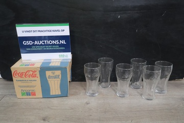 Afbeelding van Coca-Cola glazen 6 stuks
