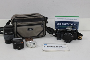 Afbeelding van Minolta Dynax 5000i Spiegelreflexcamera met Accessoires
