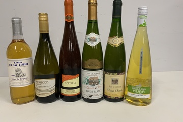 Afbeelding van Mix van 6 Witte & Bruisende Wijnen