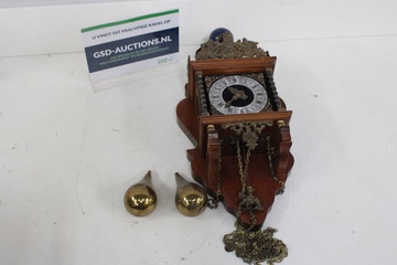 Afbeelding van Antiek Zaanse Wandklok