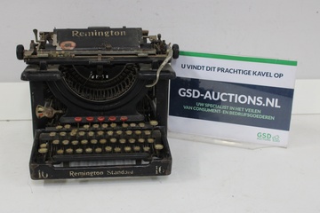 Afbeelding van Antieke Remington Typemachine