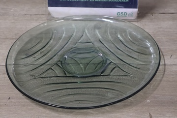 Afbeelding van Glazen Art-deco-Stijl schaal'