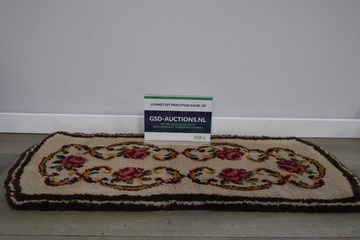 Afbeelding van Vintage Bloemenmotief Tapijtje