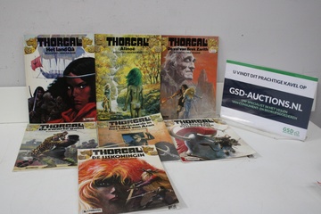 Afbeelding van Set van 7 Vintage Thogral Stripboeken
