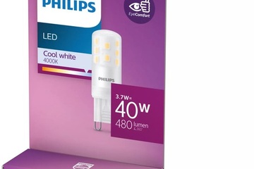 Afbeelding van Energiezuinige Philips LED Capsule Transparant - 40 W