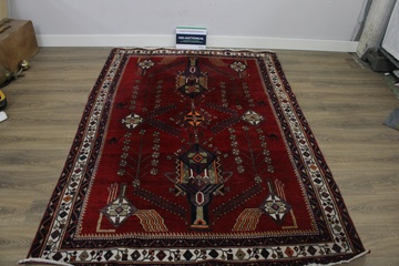 Afbeelding van Groot Vintage Oosters Tapijt (164.5x227cm)