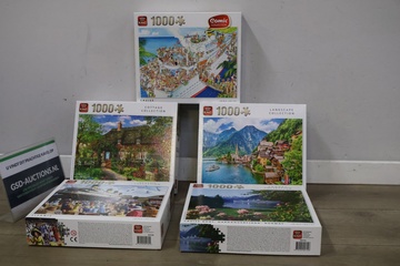 Afbeelding van King legpuzzels 1000 stukjes 5 stuks