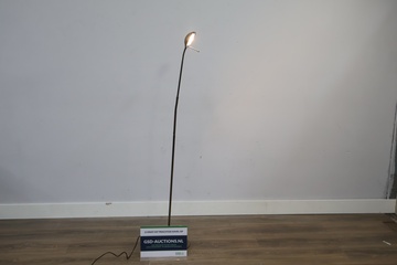 Afbeelding van Zwarte vloerlamp met flexibele hals