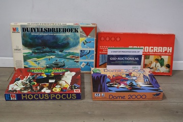 Afbeelding van Mix van 4 Gezelschapsspellen''