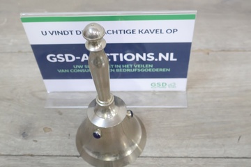 Afbeelding van Vintage Verzilverde Tafelbel