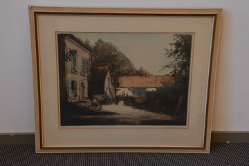 Afbeelding van Ets: Le Mauvais Environment - van Wounat