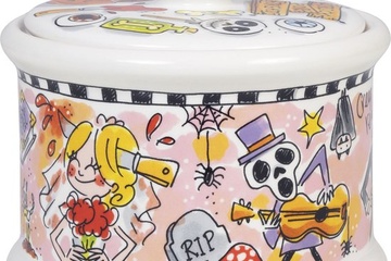 Afbeelding van Blond Amsterdam, Specials, Halloween: voorraadpot 14x12,5 cm