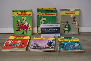 Afbeelding van Mix van stripboeken van Lucky Luke