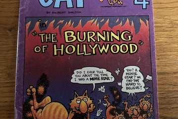 Afbeelding van The Adventures of Fat Freddy’s Cat – Book 4 – The Burning of