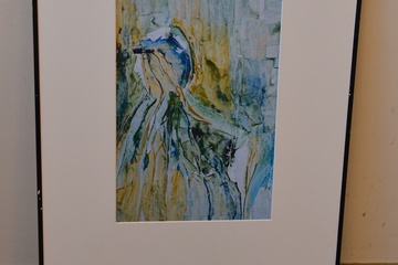 Afbeelding van Alkydschilderij van Jeanne Beenackers: 'Zonder titel'