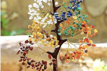 Afbeelding van 7 chakra edelsteenboompje