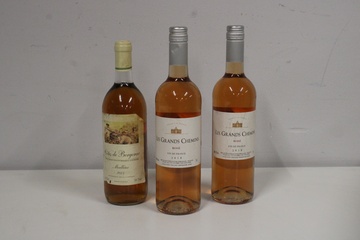 Afbeelding van 3 Flessen Franse Rosé