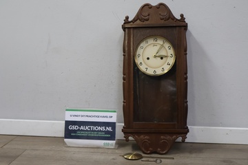 Afbeelding van Houten Geides wandklok