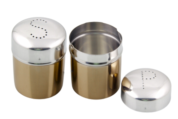 Afbeelding van Peper en Zout stel goud zilver