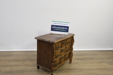 Afbeelding van Houten Ladekast met 3-Lades