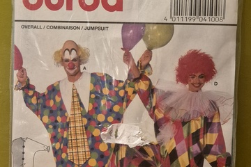 Afbeelding van burda naaipatroon clown 4100