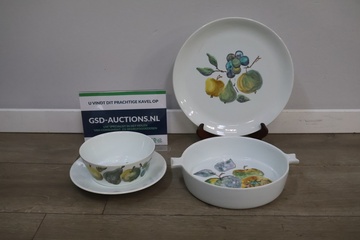Afbeelding van Servies met borden, kom en schaal van Royal Goedewaagen