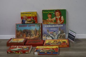 Afbeelding van Mix van bordspellen 9 stuks