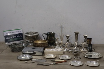 Afbeelding van Grote Mix Verzilverde Items