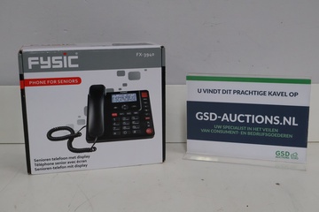 Afbeelding van Fysic Senioren Telefoon met Display