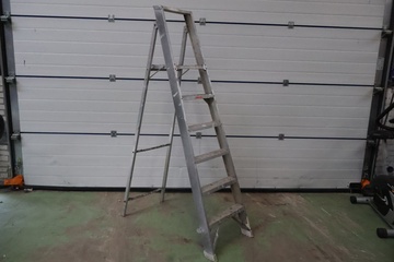 Afbeelding van Aluminium Ladder - 6-Treeds