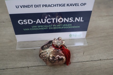 Afbeelding van Decoratieve Metalen Granaatappel