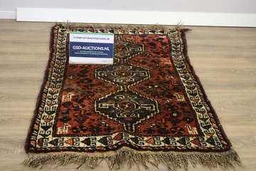 Afbeelding van Vintage Iraans Shiraz Tapijt (101x154cm)