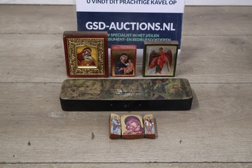 Afbeelding van Set van 4 Vintage Iconen