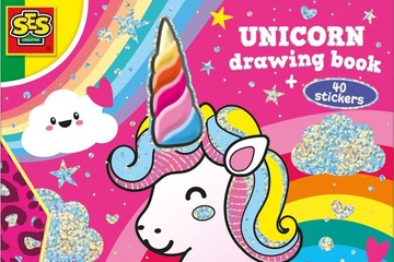 Afbeelding van SES Creative - Unicorn Kleurboek - met 40 stickers