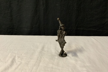 Afbeelding van Vintage Bronzen Clown van Corry Ammerlaan