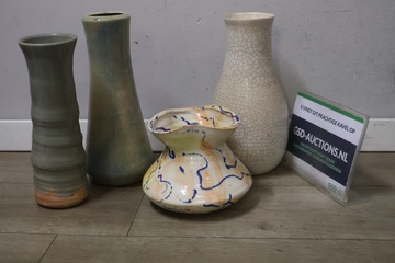 Afbeelding van Mix van 4 Keramische Vazen