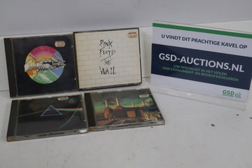 Afbeelding van Set van 4 Pink Floyd Cd's