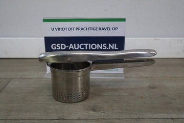 Afbeelding van Handmatige RVS Knoflookpers