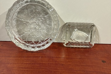 Afbeelding van Kristallen asbakken