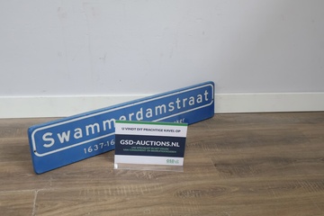 Afbeelding van Swammerdamstraat Naambord