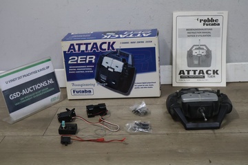 Afbeelding van Futaba attack 2er radiobesturingssysteem
