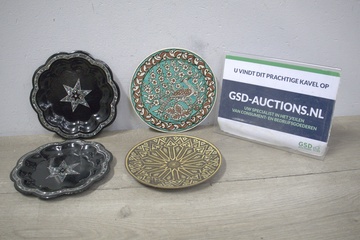 Afbeelding van Mix van 4 Oosterse Borden''