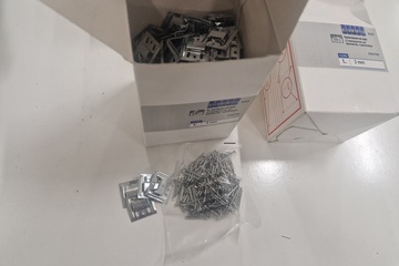 Afbeelding van 5 doos gamma planchettklemmen met nagels 3mm 