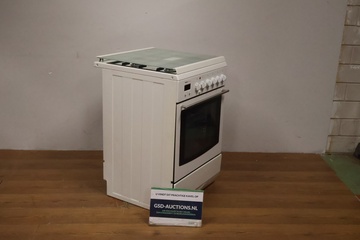 Afbeelding van Wit 4-Pits Gasfornuis met Oven van Pelgrim