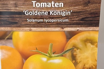 Afbeelding van 2 zakjes zaadjes voor gele tomaten goldene konigin 31-12-25