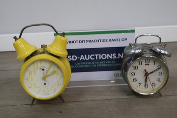Afbeelding van Set van 2 Analoge Wekkers