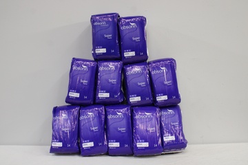 Afbeelding van Absorin super. 11 pakken met 14 stuks.
